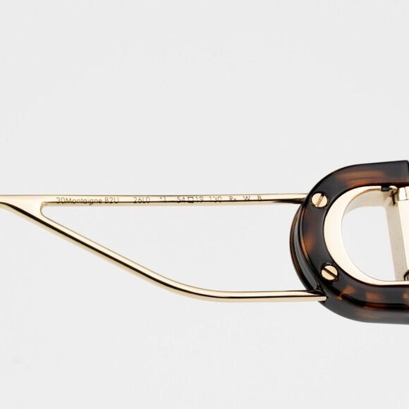 NEW Dior 30MONTAIGNE B2U CD40082U 53Y 26L0 Havana Brown Sunglasses - Picture 13 of 14